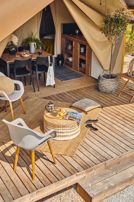 extérieur mini wood lodge 21-2 lodges ciat